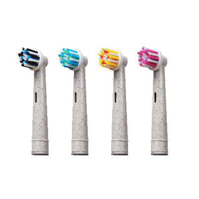 プラントベース電動歯ブラシ用替えブラシ（Oral-B®用）
