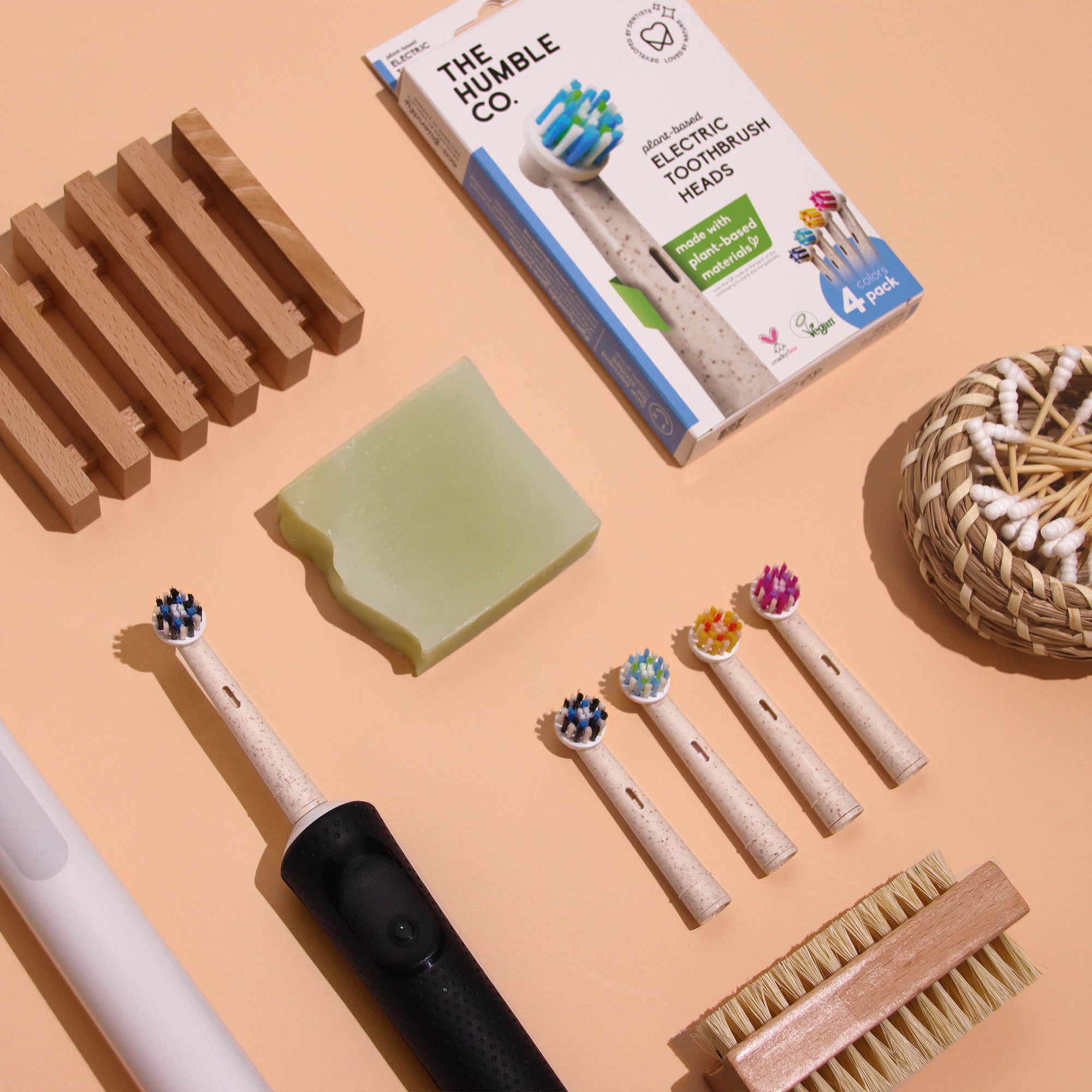 プラントベース電動歯ブラシ用替えブラシ（Oral-B®用）